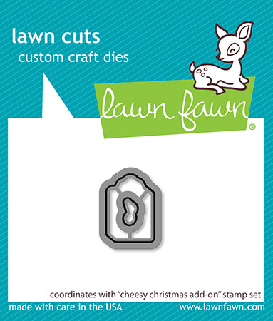 LF3503 - Lawn Cuts - Cheesy Christmas Add-On dies