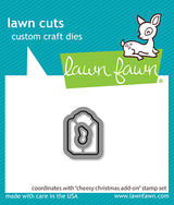 LF3503 - Lawn Cuts - Cheesy Christmas Add-On dies