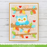 LF3531 - Lawn Cuts - Tiny Gift Box Owl and Penguin Add-On Dies