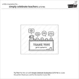 Lawn Fawn LF3740/LF3741 – Simply Celebrate Teachers Stamp & Die Bundle