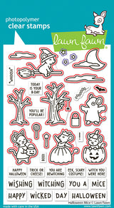 Lawn Fawn LF 3849 halloween mice lawn cuts