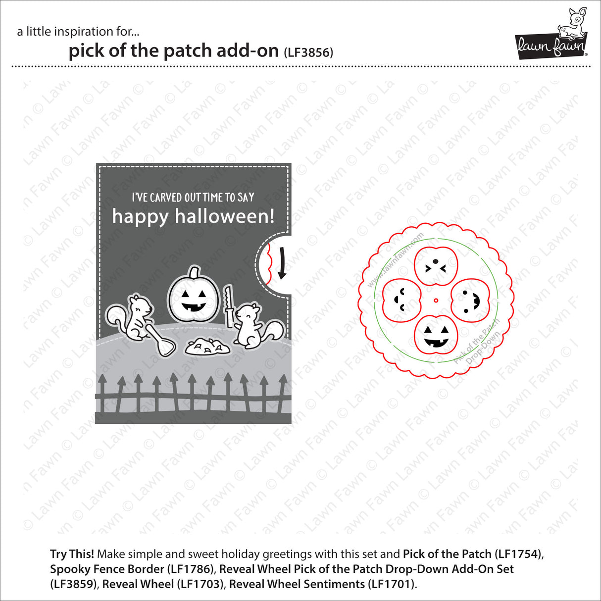 Lawn Fawn LF 3856 pick of the patch add-on