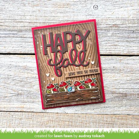 Lawn Fawn LF 3861 henry's build-a-sentiment: fall