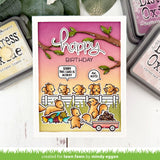 Lawn Fawn Simply Celebrate Squirrels Stamp and Dies Bundle - LF3882/lf3881