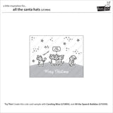 Lawn Fawn LF3904 - Stamps - All the Santa Hats