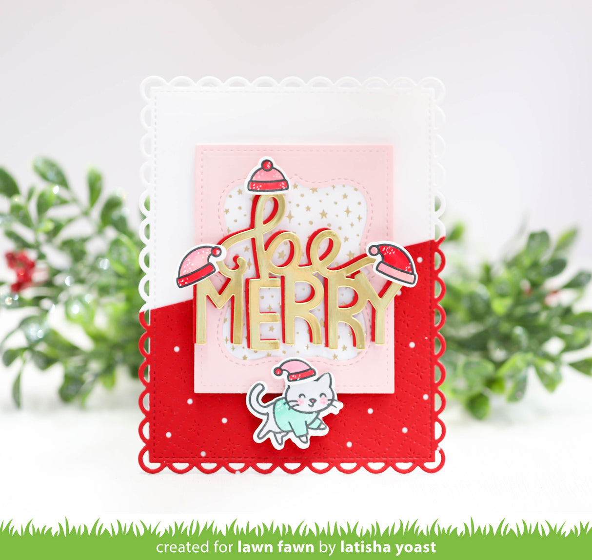 Lawn Fawn LF3904 - Stamps - All the Santa Hats