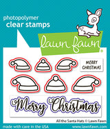 Lawn Fawn LF3905 - Lawn Cuts - All the Santa Hats Dies