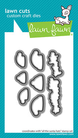 Lawn Fawn LF3905 - Lawn Cuts - All the Santa Hats Dies