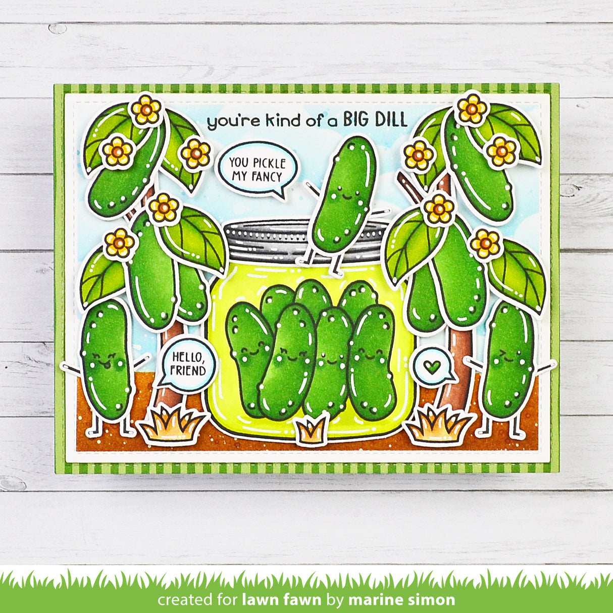 Lawn Fawn LF3907 - Stamps - How You Bean? Pickle
Add-On