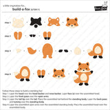 Lawn Fawn LF3911 - Lawn Cuts - Build-A-Fox Dies