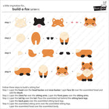Lawn Fawn LF3911 - Lawn Cuts - Build-A-Fox Dies