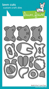 Lawn Fawn LF3911 - Lawn Cuts - Build-A-Fox Dies