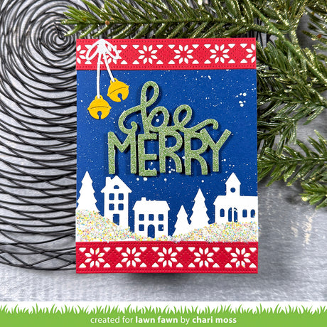 Lawn Fawn LF3919 - Lawn Cuts - Giant Be Merry Die