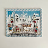 Lawn Fawn LF3921 - Lawn Clippings - Cobblestone Stencil