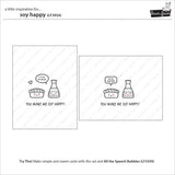Lawn Fawn Soy Happy Stamp, Die and stencil  Lf3954 , Lf3955, Lf3956