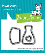 Lawn Fawn Soy Happy Stamp, Die and stencil  Lf3954 , Lf3955, Lf3956