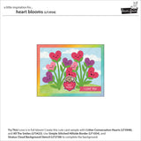 Lawn Fawn  LF3958 - Lawn Cuts - Heart Blooms Dies