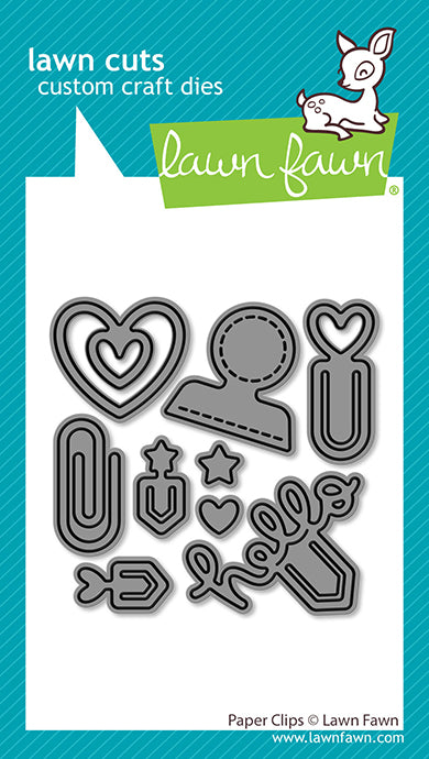Lawn Fawn  LF3959 - Lawn Cuts - Paper Clips Dies