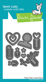 Lawn Fawn  LF3959 - Lawn Cuts - Paper Clips Dies