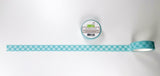 Lawn Fawn LF4022 – Aqua Gingham Washi Tape