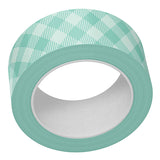 Lawn Fawn LF4022 – Aqua Gingham Washi Tape