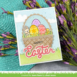 Lawn Fawn Stamp 'n Stencil Easter Eggs Stamp & Die Bundle LF4028 / LF4029