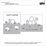 Lawn Fawn  All the Grasses Stamp & Die Bundle LF4037/LF4038