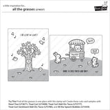 Lawn Fawn  All the Grasses Stamp & Die Bundle LF4037/LF4038