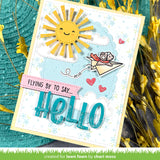 Lawn Fawn Have a Mice Flight Stamp & Die Bundle LF4040/LF4041