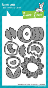 Lawn Fawn LF4045 - Lawn Cuts - Build-A-Critter Spring
Accessories Dies