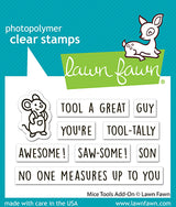 Lawn Fawn LF4068/LF4069 – Mice Tools Add-On Stamp & Die Bundle