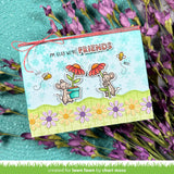 Lawn Fawn LF4076/LF4077– Mice Flowers Stamp & Die Bundle
