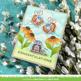 Lawn Fawn LF4079/LF4080 – All the Grad Caps Stamp & Die Bundle