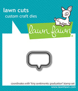 Lawn Fawn LF4082/LF4083 – Tiny Sentiments Graduation Stamp & Die Bundle