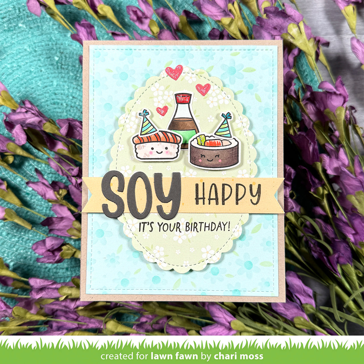 Lawn Fawn LF4084/LF4085 – Year Sixteen Stamp & Die Bundle