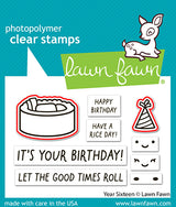 Lawn Fawn LF4084/LF4085 – Year Sixteen Stamp & Die Bundle