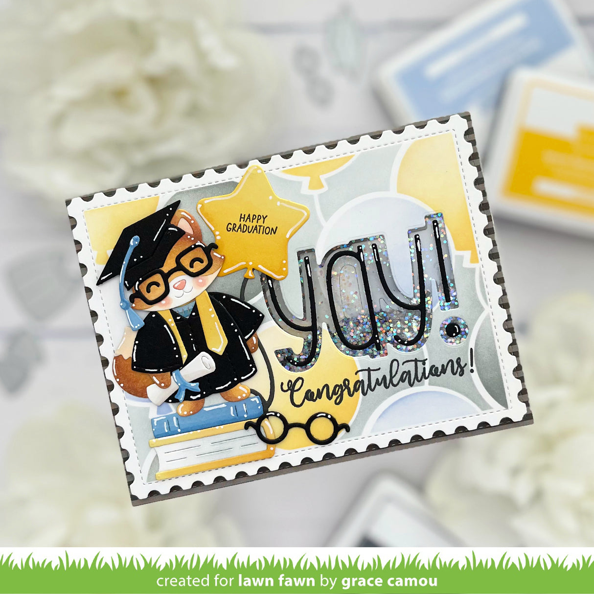 Lawn Fawn LF4088 – Graduation Accessories Dies