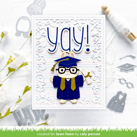 Lawn Fawn LF4088 – Graduation Accessories Dies