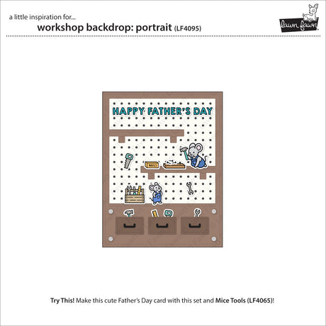 Lawn Fawn LF4095 – Workshop Backdrop Portrait