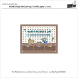 Lawn Fawn LF4096 – Workshop Backdrop Landscape
