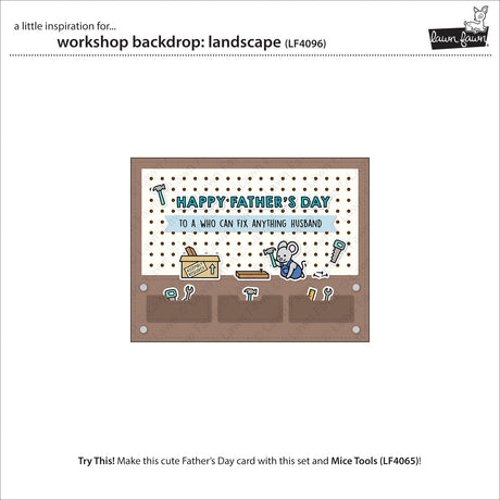 Lawn Fawn LF4096 – Workshop Backdrop Landscape
