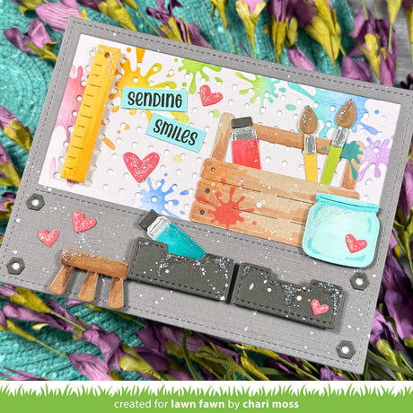 Lawn Fawn LF4096 – Workshop Backdrop Landscape