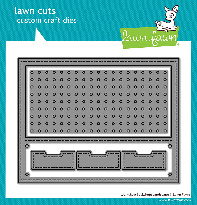 Lawn Fawn LF4096 – Workshop Backdrop Landscape