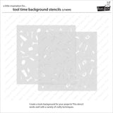 Lawn Fawn LF4099 – Tool Time Background Stencil