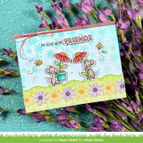 Lawn Fawn LF4100 – Spring Flowers Stencil