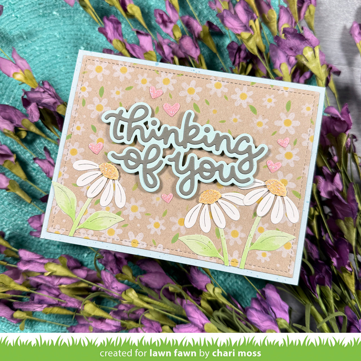 Lawn Fawn LF4100 – Spring Flowers Stencil