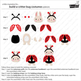 Lawn Fawn Build-A-Critter Bug Costumes (LF4131)