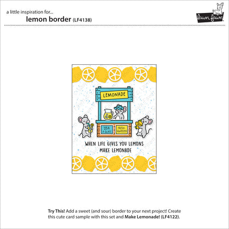 Lawn Fawn Lemon Border (LF4138)