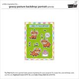 Lawn Fawn Grassy Pasture Backdrop: Portrait (LF4143)