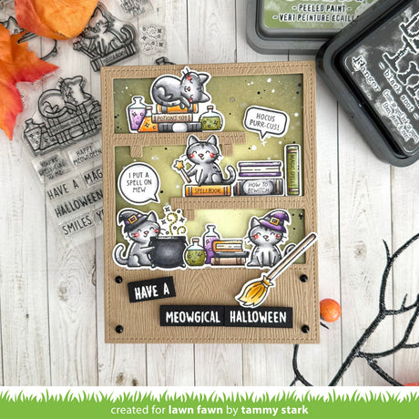 Lawn Fawn Hocus Purr-cus! Add-On Stamp and Dies Bundle - LF4190/LF4189